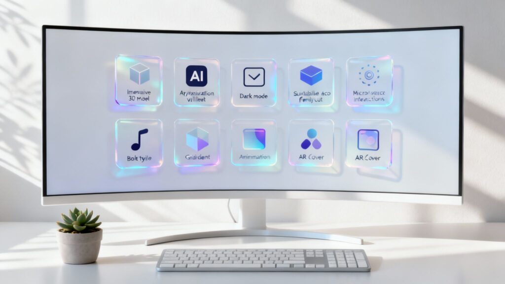 Top 10 Webdesign Trends 2024, die Ihre Website dominieren